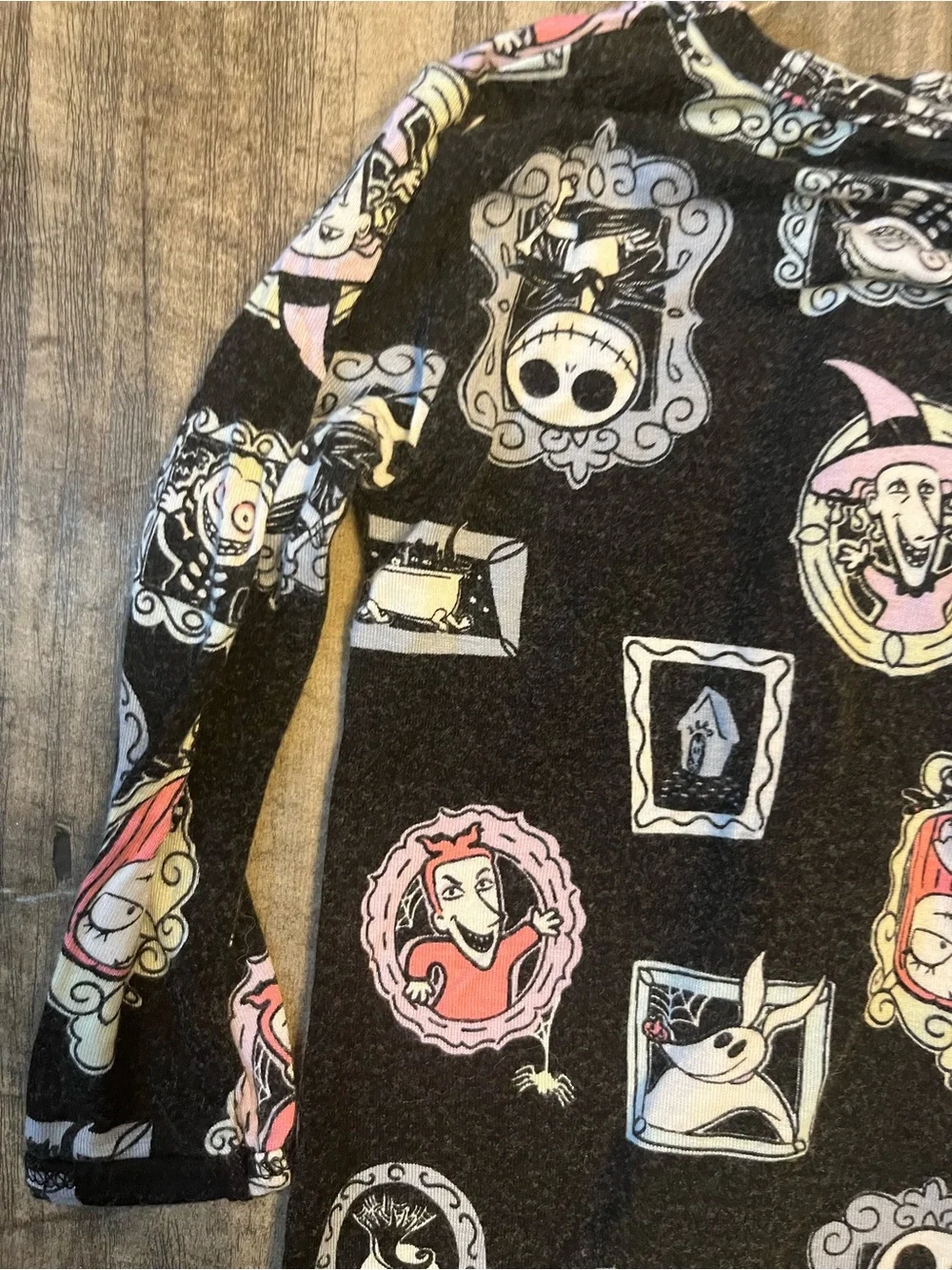 Disney Baby Nightmare Before Christmas Bamboo Sleeper 3-6M Jack Sally Halloween
